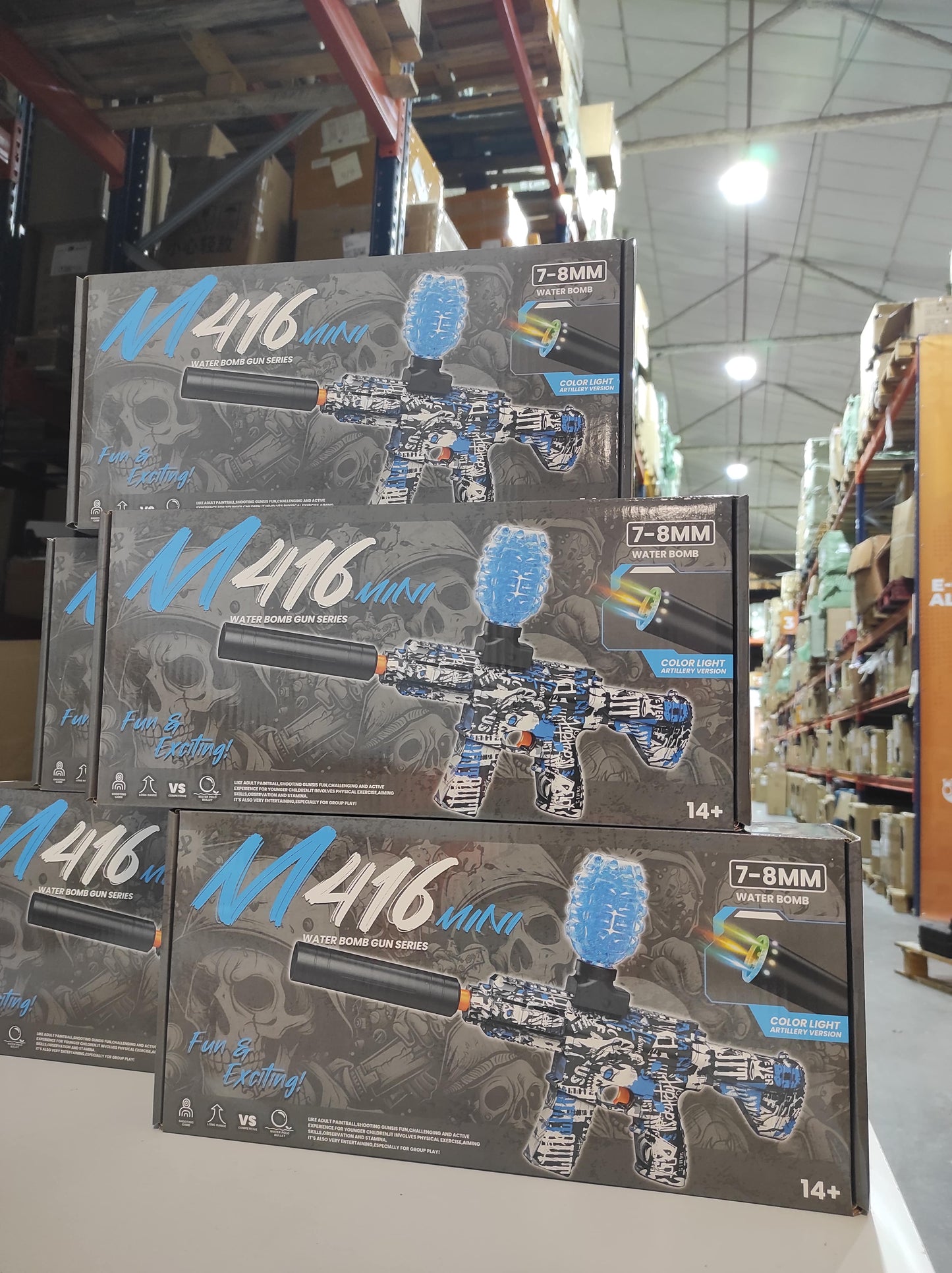 Pistola de hidrogel