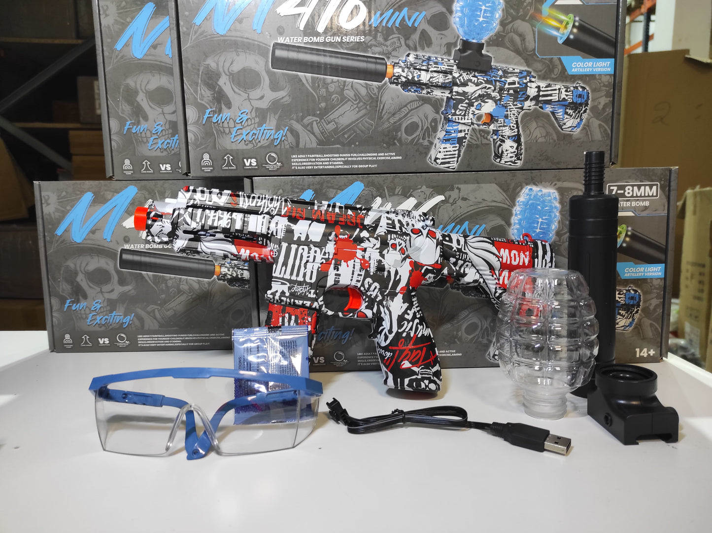 Pistola de hidrogel