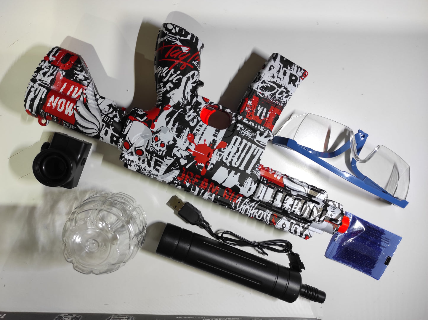 Pistola de hidrogel